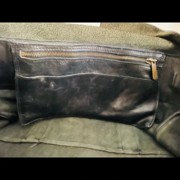 Mulberry Bayswater large, black leather pepped bag. Good condition. - Picture 5 of 8